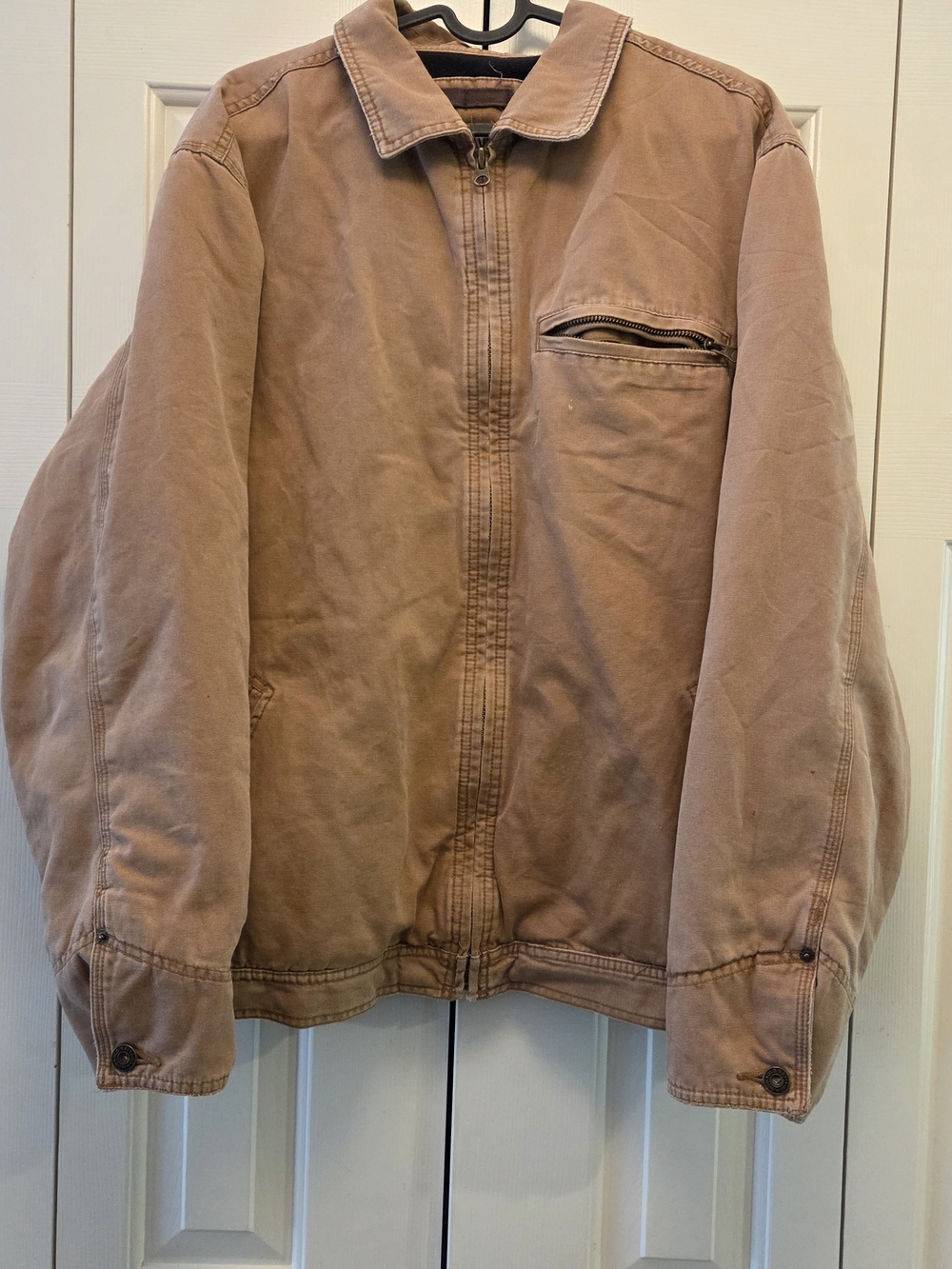 Vintage Old Navy Men's Zip-Front Field Jacket